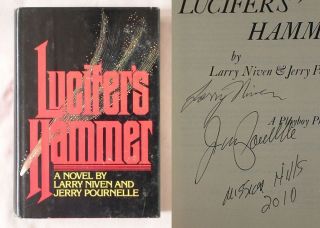  Ed Lucifers Hammer Larry Niven Jerry Pournelle 1977 HC DJ Book