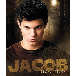 Twilight Werewolf Jacob Licensed Fleece Throw Blanket
