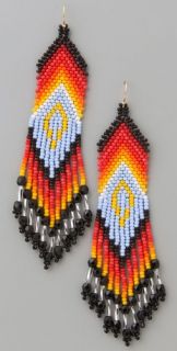 Jacquie Aiche Pocahontas Native American Beaded Earrings