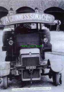  Son Co 1909 Daimler Casks in Dublin St James Gate Irish Print