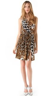 Robert Rodriguez Leopard Jersey Dress