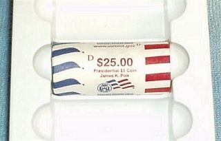 2009 James K Polk $1 D Roll in OGP