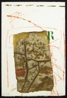 James Coignard Mouvement   R Hand Signed Numbered Art Etching Card
