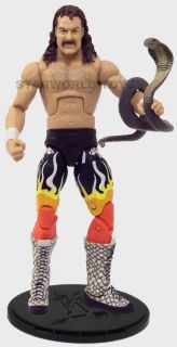 Loose WWE Legends Series 2 Jake The Snake Roberts Figure Mattel 2010