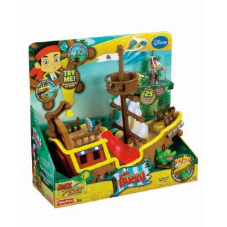DISNEY JAKES MUSICAL PIRATE SHIP BUCKY NEVER LAND PIRATES NEW