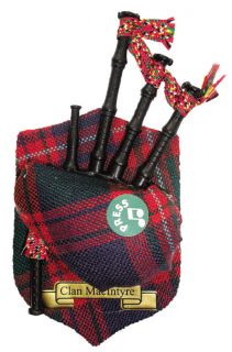 Great Gift Scotland Tartan Musical Clan Magnet Bagpipes MacIntyre