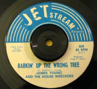 RARE Soul Funk 45 James Young Barkin Up The Wrong Tree Jet Stream