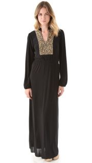 Tbags Los Angeles Maxi Dress with Beading