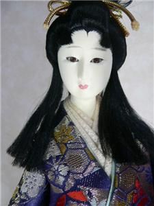 Beautiful Japanese Collectible Doll Typical Geisha