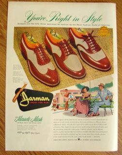 1952 Jarman Shoe Shoes Ad