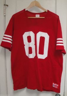 San Francisco 49ers JERRY RICE Vintage Rawlings Throwback Football