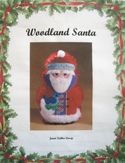   Santa Needlepoint Canvas by janet Zickler Casey Threads Stitch Guide