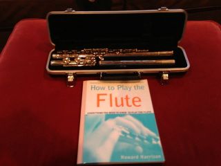Cecilio Flute with How to Play The Flute Book by Howard Harrison