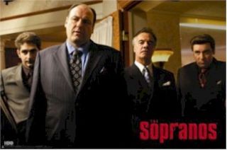 TV Poster The Sopranos Wiseguys James Gandolfini