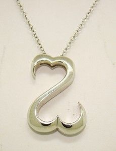 Jane Seymour Open Heart Sterling Silver Necklace