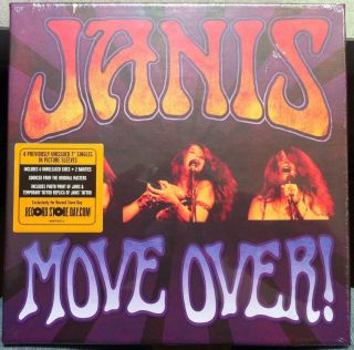 Janis Joplin Move Over 4X 7 New SEALED RSD 2011 D 4696 Black Friday