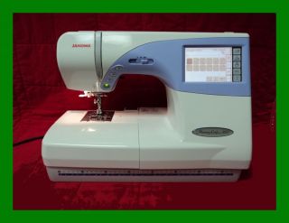 Janome Memory Craft 9500 SewIng Embroidery Quilting Crafting Machine