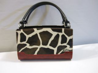 Miche Shell Jayma Red Brown Giraffe Print Fits Classic Size Base
