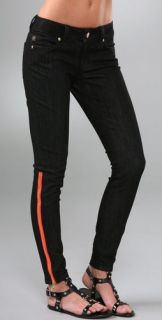 Serfontaine Fox Peg Leg Jeans with Zippers