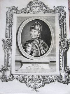 Portrait Xviiie Rene Duc DAlençon 1777