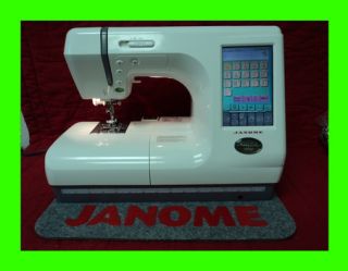 Janome Memory Craft 10000 Quilting Sewing Embroidery Machine Lots of