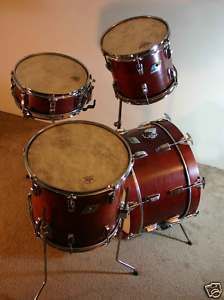 Vintage Ludwig Custom Jazz Drum Set