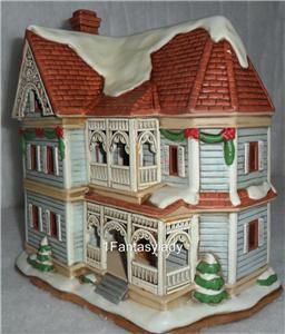 Lefton Colonial Village Springfield House 1994 Christmas Collection