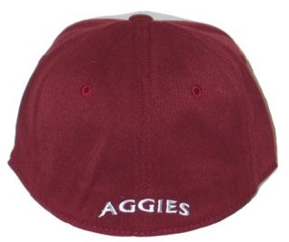 Texas A M Aggies Wingman White Flex Fit Hat Cap M L New