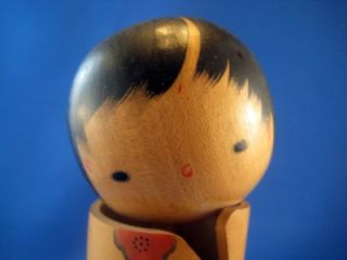 Vintage Collectible Wood Japanese Kokeshi Doll