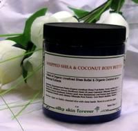 Whipped Unrefined Shea Coconut Body Butter Botanical Extracts Balm