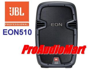 JBL EON510 2 Way Powered Loudspeaker Eon 510 Portable Powered Monitor