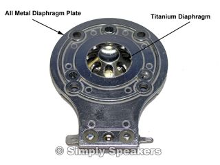 JBL 2412 Style Speaker Repair Diaphragm 2412 EON10 JRX MP TR Series D