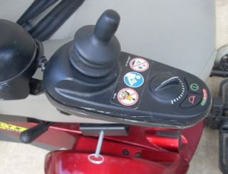 Red Jazzy Select Power Scooter Chair GC2 Controller Mobility