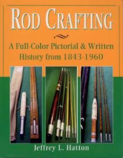 Vintage Bamboo Fly Fishing Rod Crafting Book 1843 1960