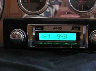 Radio for A 1978 1986 Jeep CJ Scrambler Classic Styling Modern Stereo