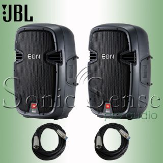 JBL Eon 510 Pair Powered Speakers PA DJ Loudspeaker System Extended