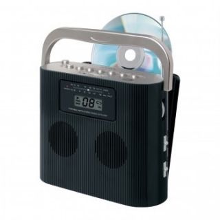 New Jensen Portable CD  Player Radio iPod iPhone Aux Connect Stereo