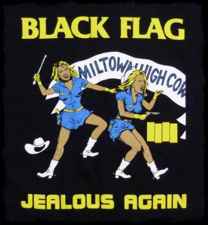 Black Flag Jealous Again T Shirt Official Fast SHIP