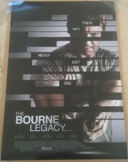  Legacy Movie Poster 2 Sided Original Final 27x40 Jeremy Renner