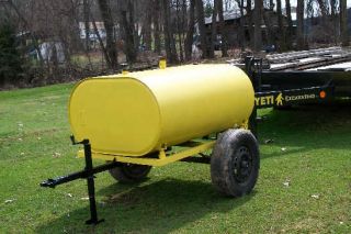 Mobile Diesel Fuel Tank Trailer 275 Gallon Auxilliary