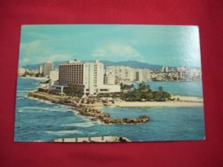 1966 San Jeronimo Hilton San Juan Puerto Rico Postcard