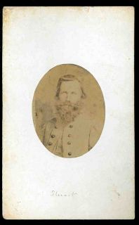 Civil War CDV Photograph Confederate General Jeb Stuart