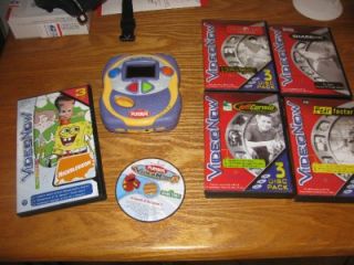 PLAYSKOOL VIDEO NOW JRPLAYS COLOR AND BLACK & WHITE.4 SETS OF