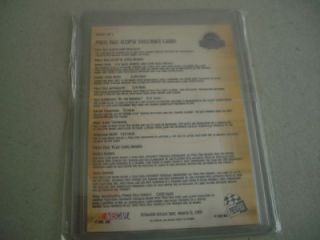 Promo Card Jeff Gordon Press Pass Eclipse 2002 NASCAR