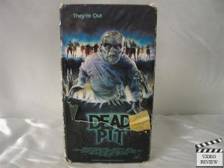 Dead Pit VHS Jeremy Slate Steffen Gregory Foster 022389260134