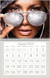 Jennifer Lopez 2013 Wall Calendar
