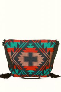 New Southwest Cherokee Indian Blanket Coat Handbag Bag