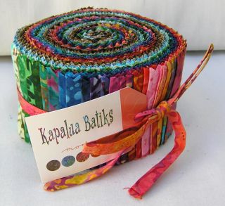 Moda Kapalua Batiks Jelly Roll 2 5 Fabric Quilting Strips