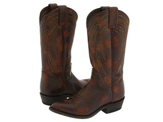 Frye Billy Pull on Leather Brown Cowboy Boots 11 New