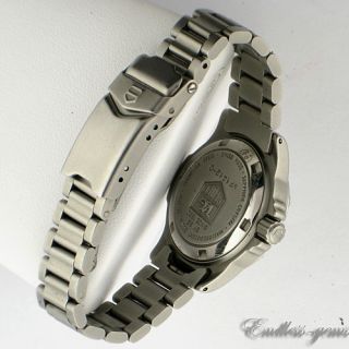 Vintage Tag Heuer Ladies 4000 Swiss Stainless Watch WF1412 0 Pro 200M